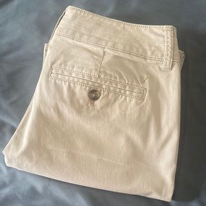 Size 2, American Eagle khaki long/tall pants.